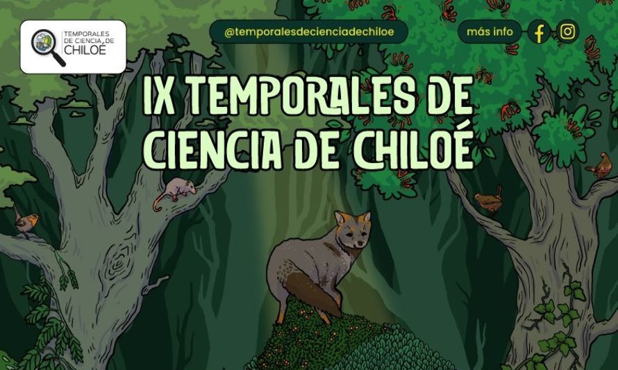 Últimas investigaciones sobre ecosistemas naturales serán abordadas en los IX Temporales de Ciencia de Chiloé
