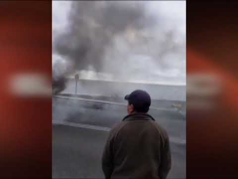 Al menos 6 detenidos por protesta de pescadores en la carretera Austral