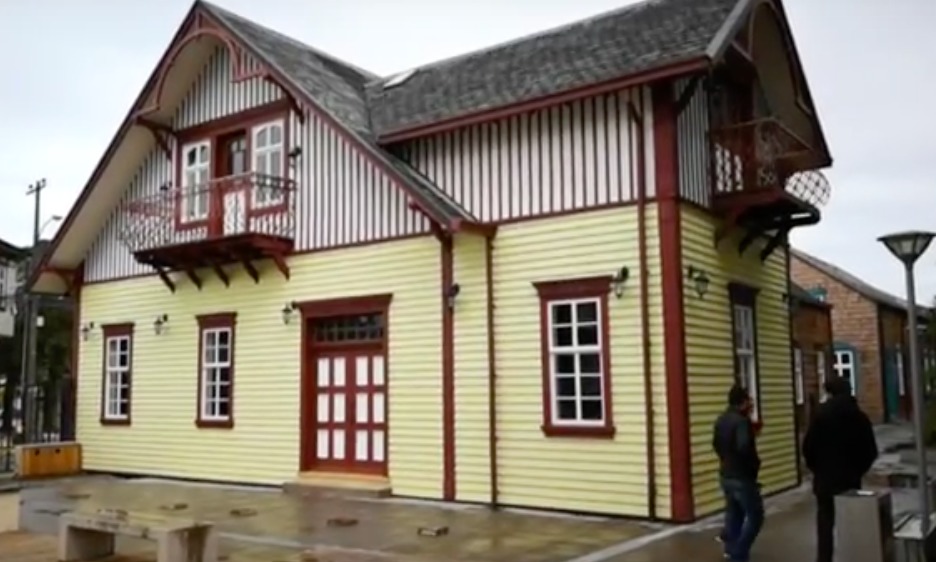 Finalmente en Puerto Varas fueron presentadas las tres casas patrimoniales, Kaschel, Wiehoff y Kinzel 