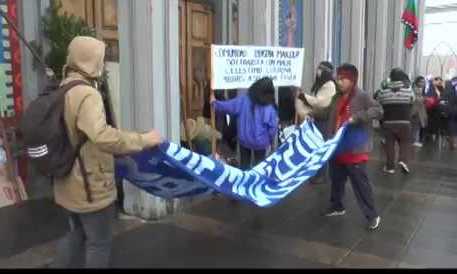 Comunidades indígenas de Osorno abandonaron ocupación de la catedral "San Mateo".