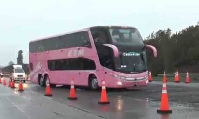 Suspenden tránsito en puente de la Ruta 5