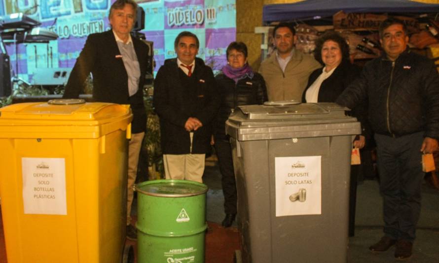 Fondas de Frutillar reciclan aceite usado en Fiestas Patrias