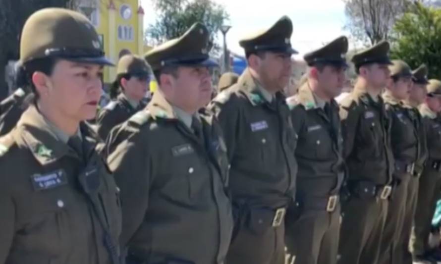 Chiloé refuerza dotación de carabineros para llevar más tranquilidad a la población 