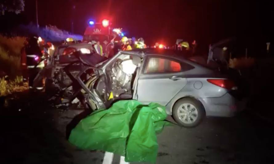 Accidente de tránsito en Ancud cobra la vida de cinco personas 