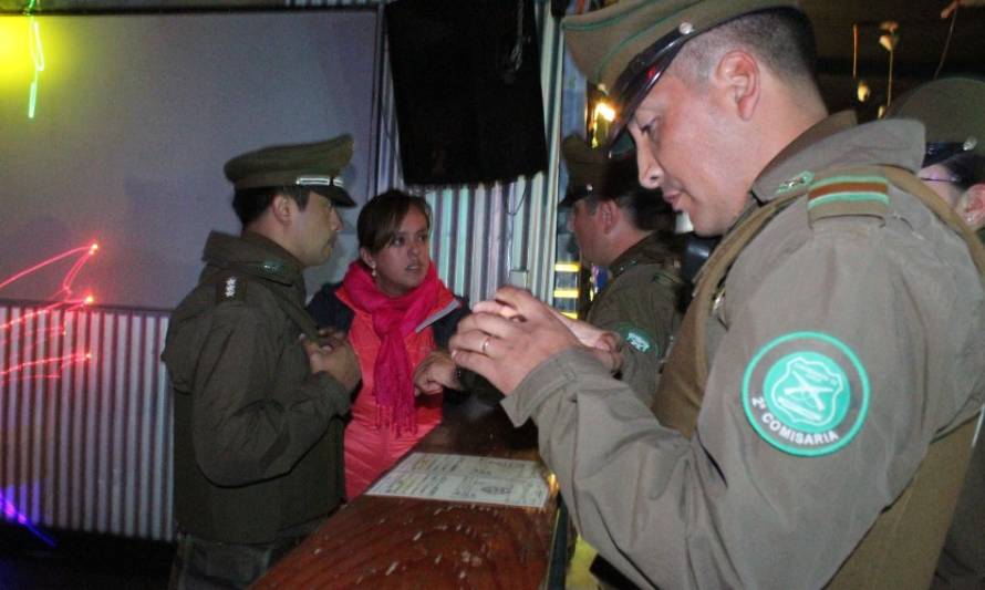 Carabineros  cursó 129 infracciones a locales de venta de alcohol de Puerto Montt
