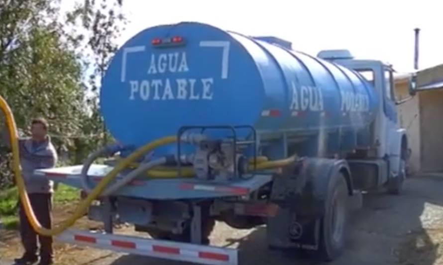 Preocupa en Calbuco falta de recursos para entregar agua potable a zonas apartadas