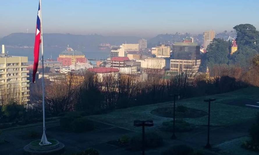 Vista de la ciudad de Puerto Montt desde la parte alta
