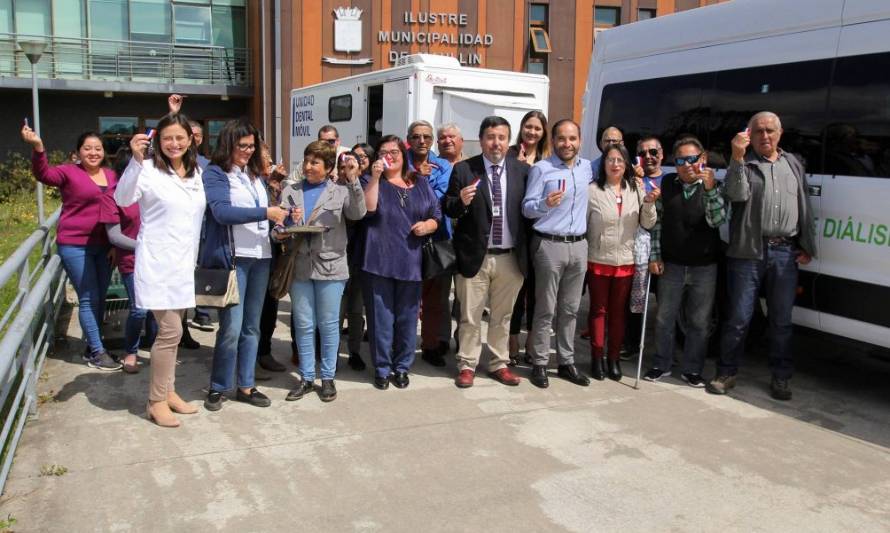 Niños jóvenes y adultos de Maullín recibirán atención gracias a nuevo carro dental