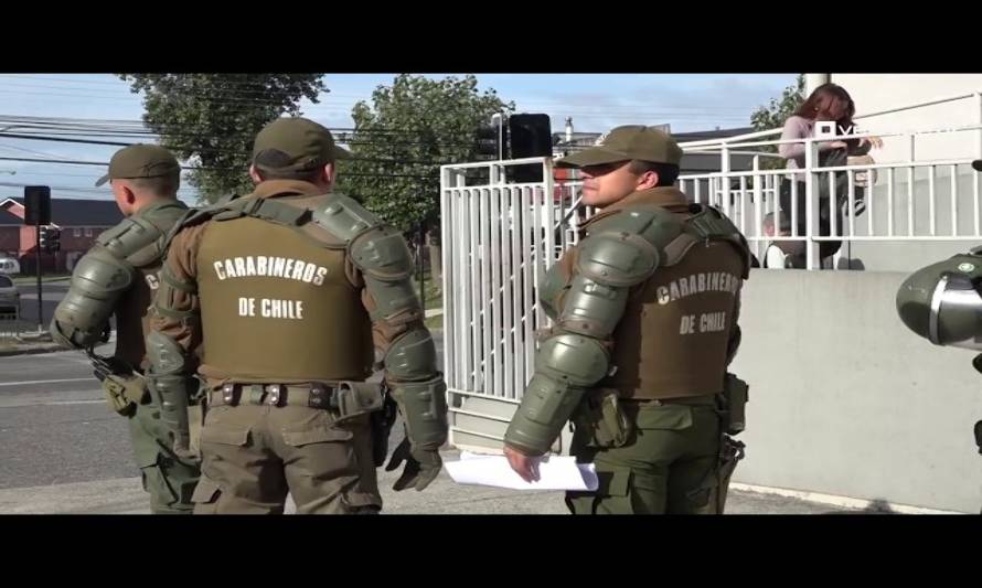 Arresto domiciliario parcial para Carabineros que habría disparado bomba lacrimógena a menor de edad
