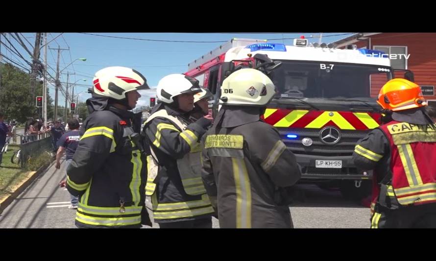 Baja la tasa de incendios en Puerto Montt en medio de crisis por Coronavirus