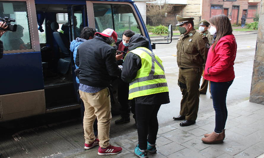 Refuerzan fiscalizaciones en comunas aledañas a Puerto Montt