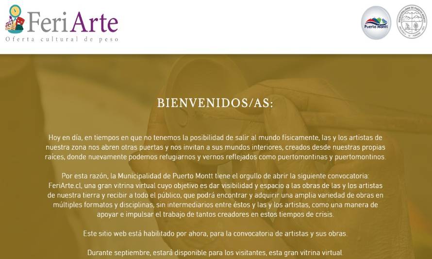 Crean sitio web feriarte.cl para trabajadores de las culturas 