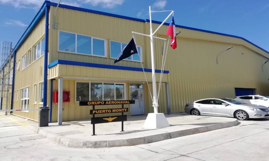 Quinta Zona Naval inauguró moderno hangar  en Puerto Montt