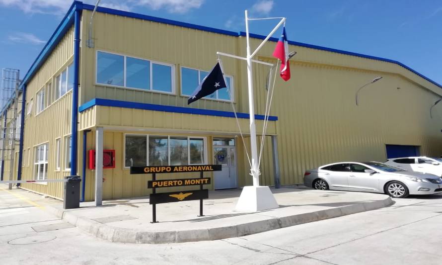 Quinta Zona Naval inauguró moderno hangar  en Puerto Montt
