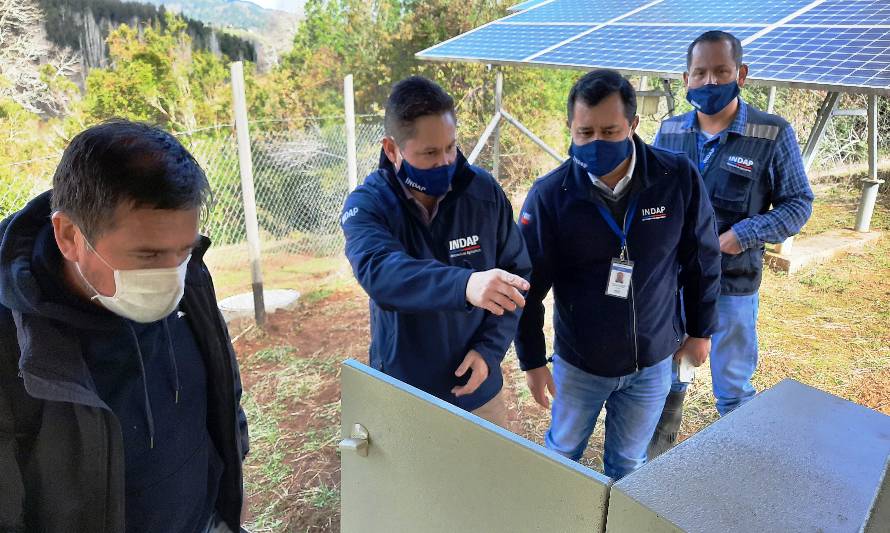 Instalan sistema de riego fotovoltaico en comuna rural costera de la provincia de Osorno