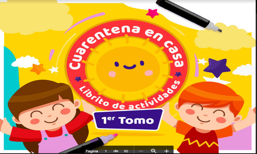Educadora de párvulos lanza libro para que niños realicen actividades en cuarentena