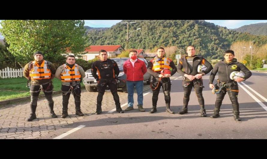 Preparan brigada de rescate para enfrentar emergencias en provincia de Palena