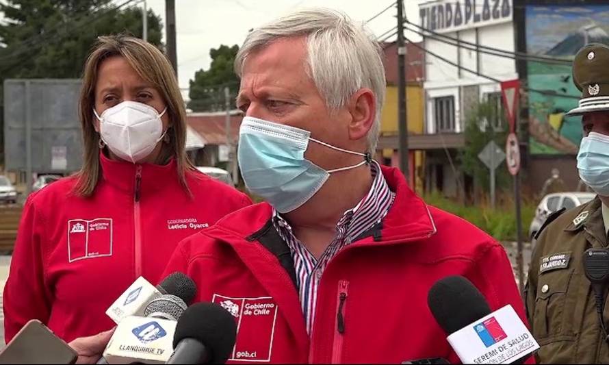 Fiscaliza cumplimiento de medidas sanitarias en Llanquihue