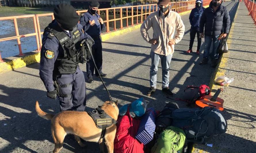 Detectan a pasajero con marihuana en barcaza de conectividad en Quellón