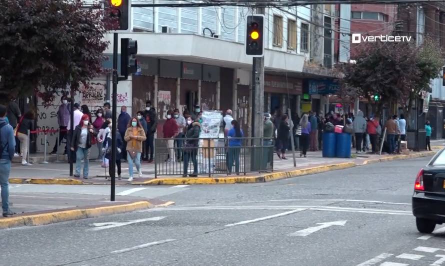 Puertomontinos salieron al centro en su primer día en fase 2