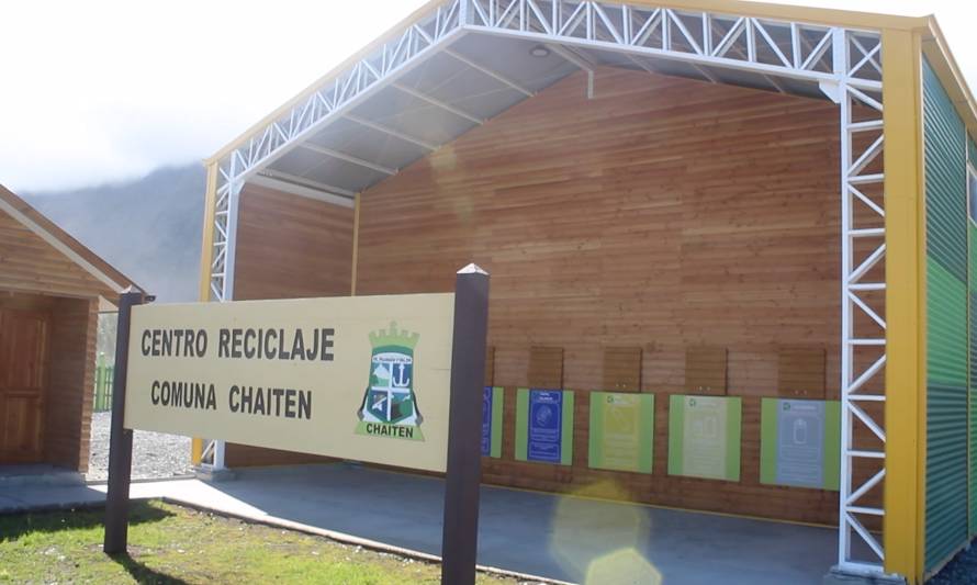 Destacan importancia de primer centro de reciclaje de la provincia de Palena
