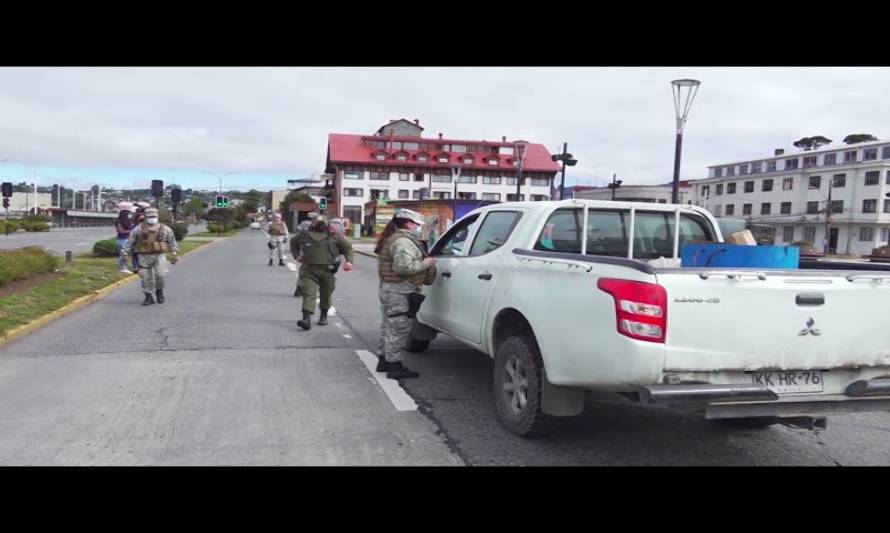 Puerto Montt cumplió: calles vacías y fiscalizaciones marcaron el fin de semana