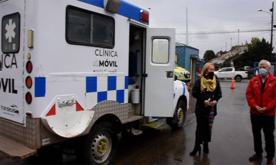 Vacunatorio móvil de "Desafío Levantemos Chile" recorrerá Chiloé