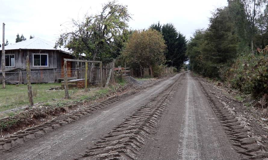 La comuna de purranque se alista para el invierno con inversión en su red de caminos secundarias