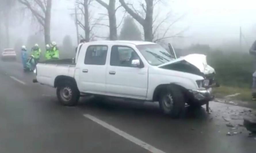 Accidente en la ruta 226 deja a 3 heridos