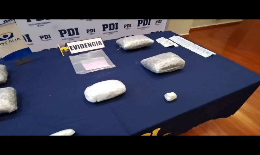 Operación “Fashion Flow” permitió sacar de circulación marihuana, cocaína y ketamina