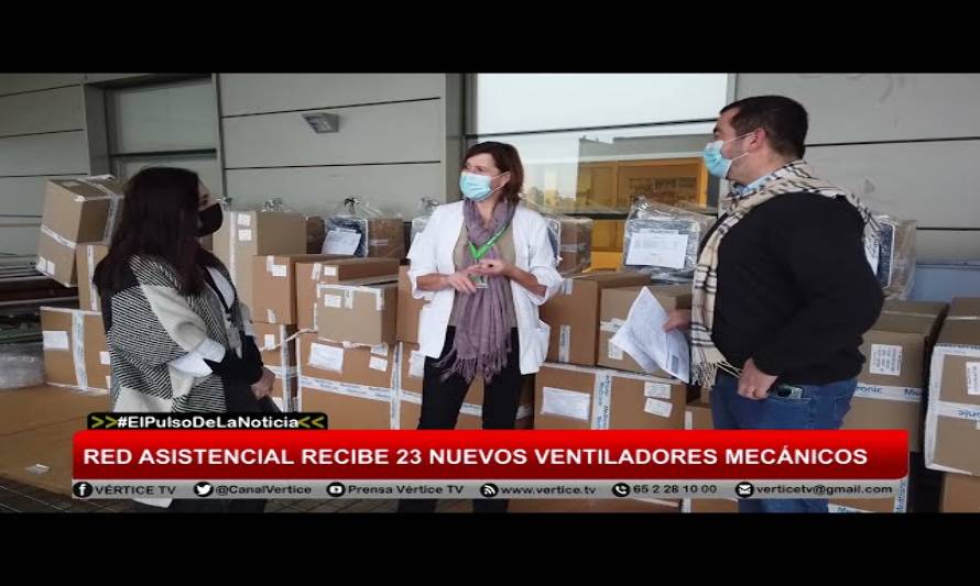 En medio de crisis de camas UCI se recibieron nuevos ventiladores mecánicos