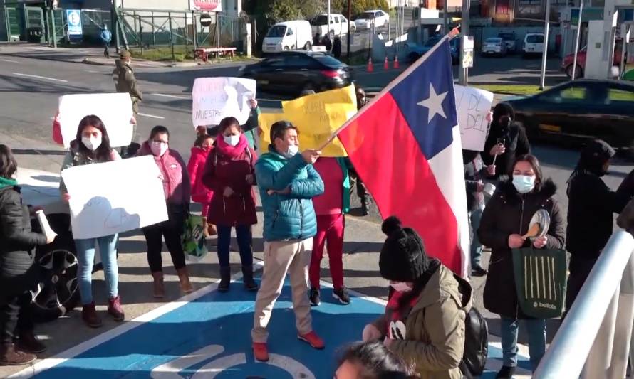 Demora en ejecución de proyectos: vecinos de las laderas protestaron