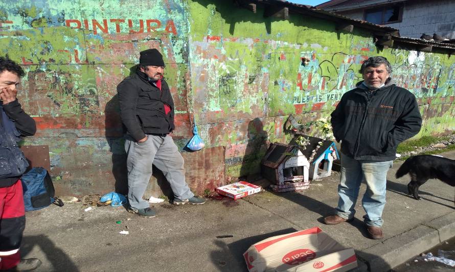 Alcoholismo, abandono y situación de calle en la esquina con más muertes de Puerto Montt 