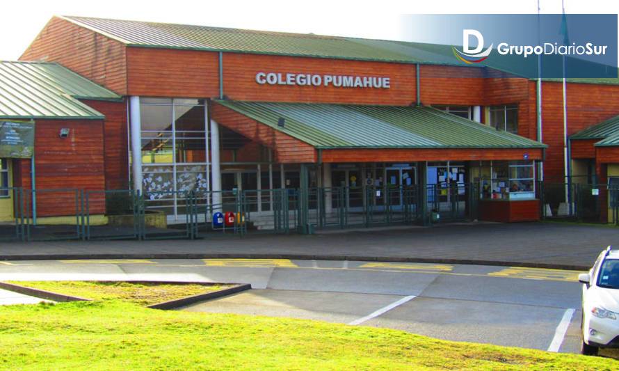 Para evitar brote de Covid-19 suspenden clases en Colegio Pumahue