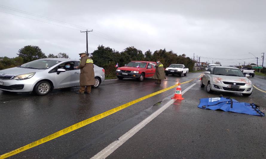 Campaña impacto: Carabineros simula accidente para crear conciencia  