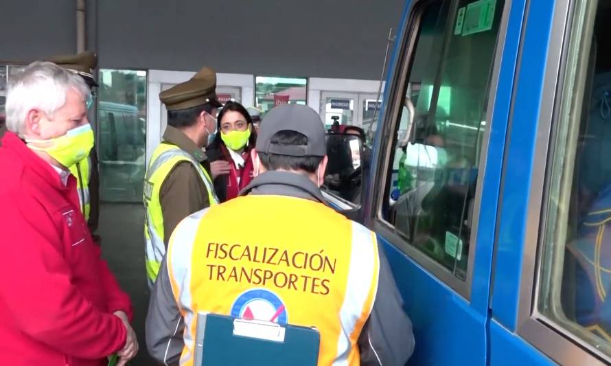 Intensifican fiscalización a buses interurbanos