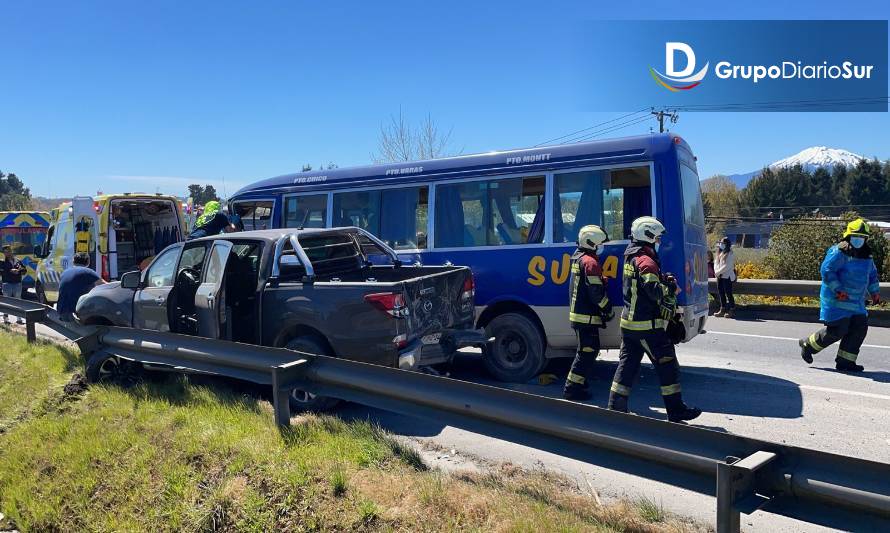 Falleció conductor  del minibus  que involucró a 27 personas en accidente