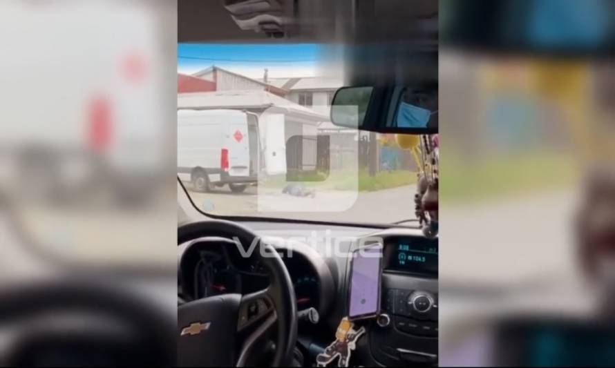 Violento asalto sufre camión repartidor de cigarrillos en Puerto Montt