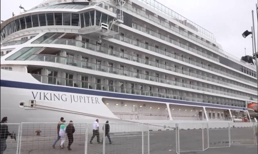 Sin complicaciones arribó el primer crucero luego de la pandemia