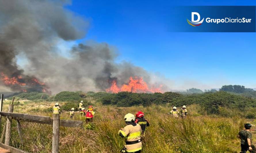 Delegado regional informa sospecha de intencionalidad en incendios 