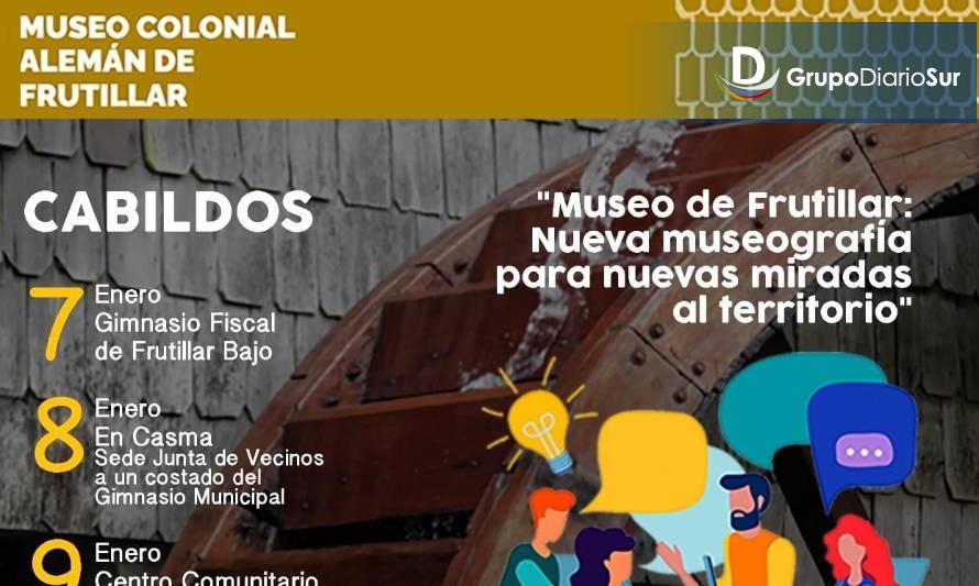 Museo de Frutillar invita a participar de cabildos ciudadanos para la renovación de su museografía