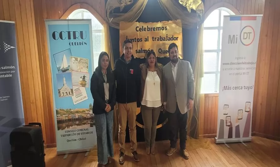 Quellón y salmonicultura: comunidad realiza primer concurso de pintura entre estudiantes y se entregan 12 premios