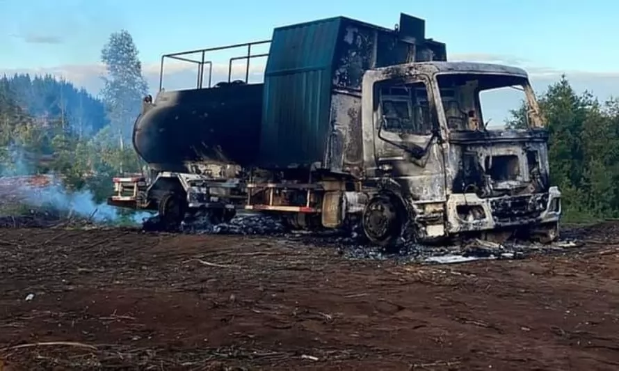 Repudian atentado incendiario en provincia de Osorno