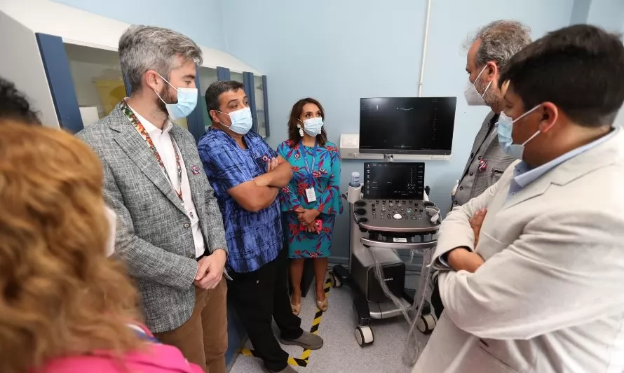 Hospital de Llanquihue inaugura ecógrafo para pesquisa de cáncer