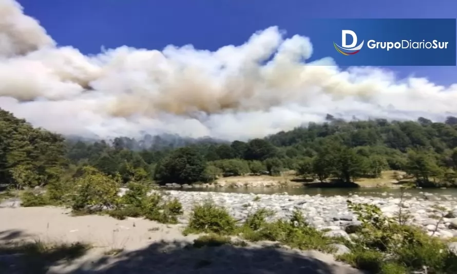 Informan extinción de incendio forestal en Palena