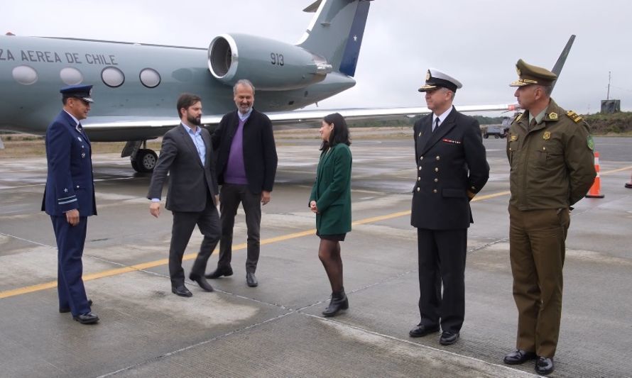 Reuniones con Alcaldes, Gobernador y Consejeros marcan primer día de la gira presidencial