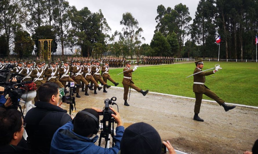 Región de Los Lagos fue el epicentro de las celebraciones por aniversario de Carabineros