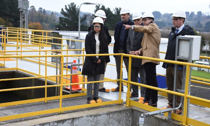 Reinauguraron Planta de Agua Potable de Caipulli
que robustecerá el sistema hídrico de Osorno