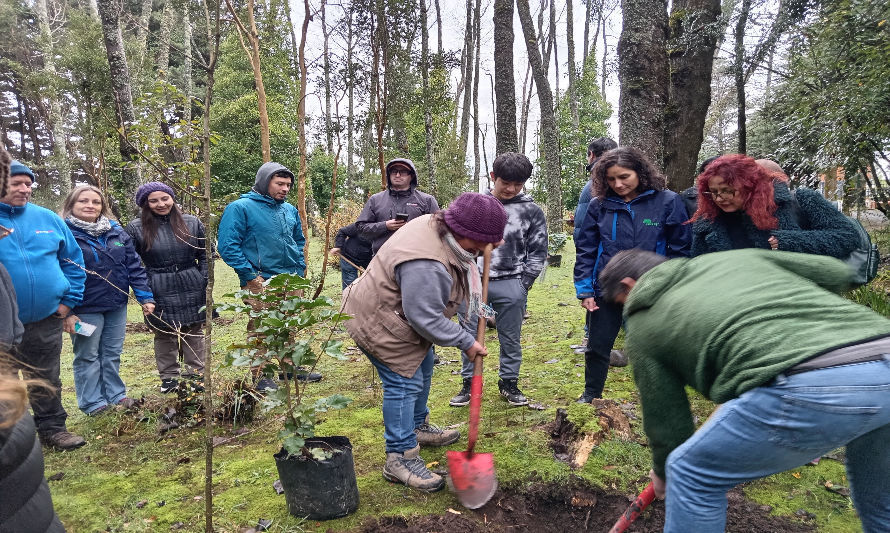 CONAF junto a Fundación Núcleo Nativo entregaron mil árboles en el Día Internacional del Árbol