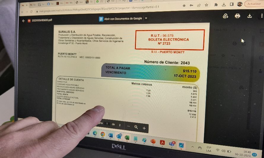 Suralis invita a suscribirse a la boleta electrónica para minimizar uso de papel y proteger el Medio Ambiente